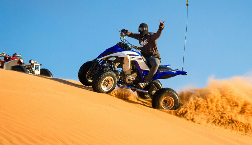 Evening Desert Safari with Quad Bike